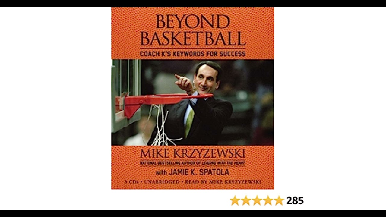 Beyond Basketball |Book Summary| by | mike krzyzewski