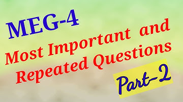 Important question of meg-4... part-2