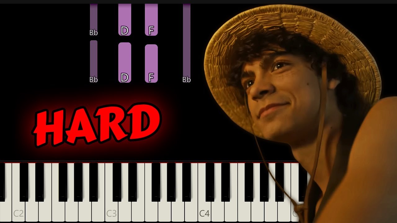 How to Play My Sails Are Set (ONE PIECE OST) on Piano