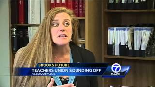 Teachers union thankful for Winston Brooks' support