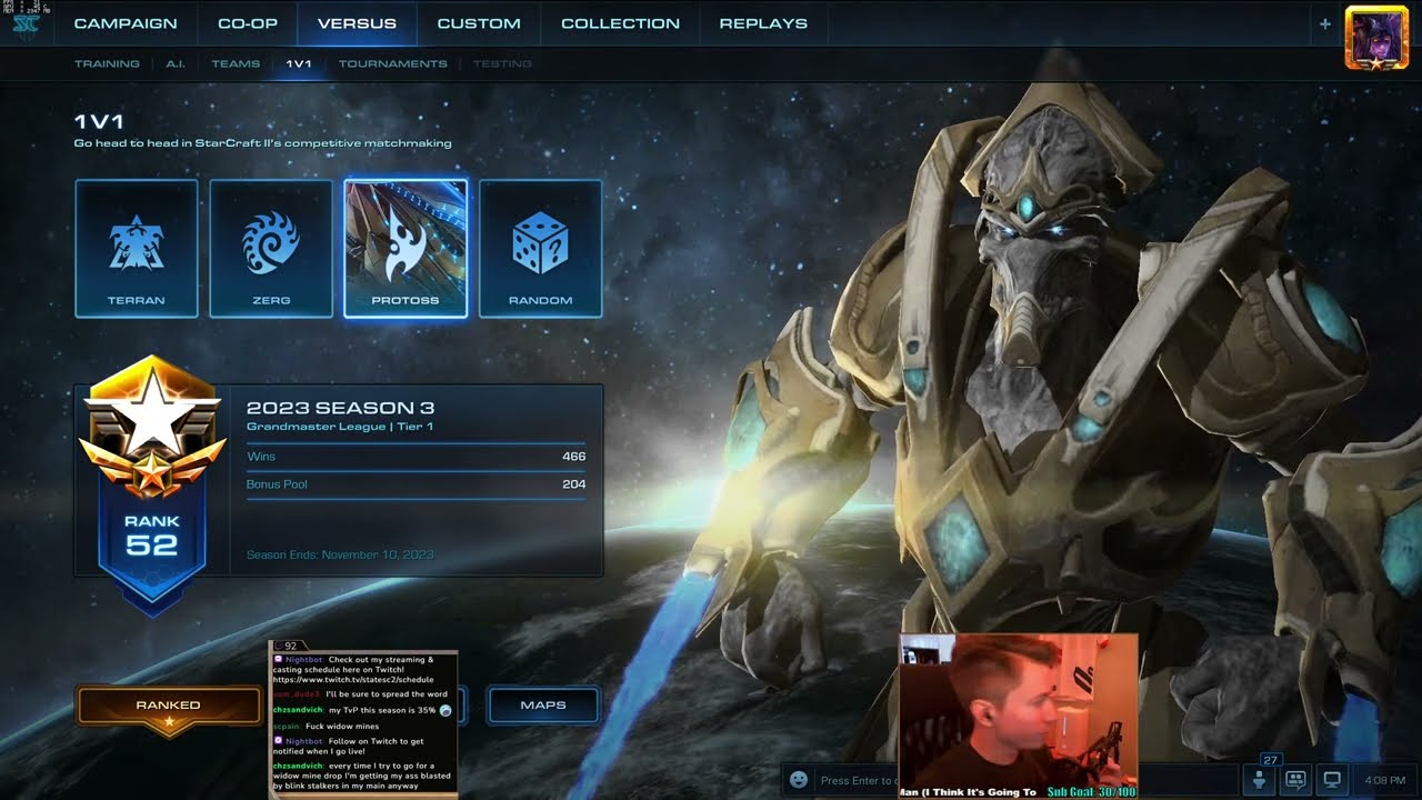 Top 50 KR GM Protoss Ladder | StateSC2