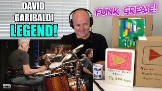 Drum Teacher Reaction: DAVID GARIBALDI | Tower of Power Horns &amp; Drums | On The Serious Side