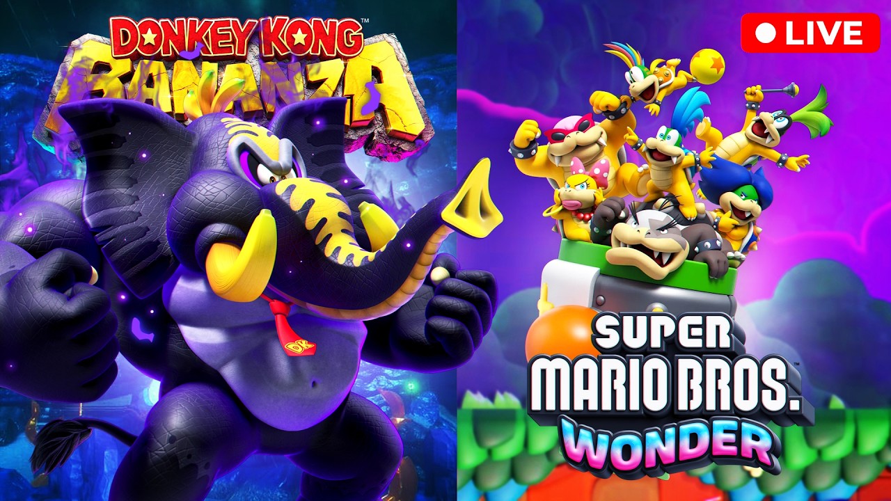 🔴Chill Morning Stream (DK Bananza, *NEW* Super Mario Bros Wonder DLC, & Just Chatting)
