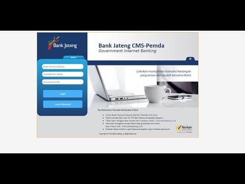 Cara Login CMS Bank Jateng, Login User OPERATOR, CHECKER, DAN EXECUTOR