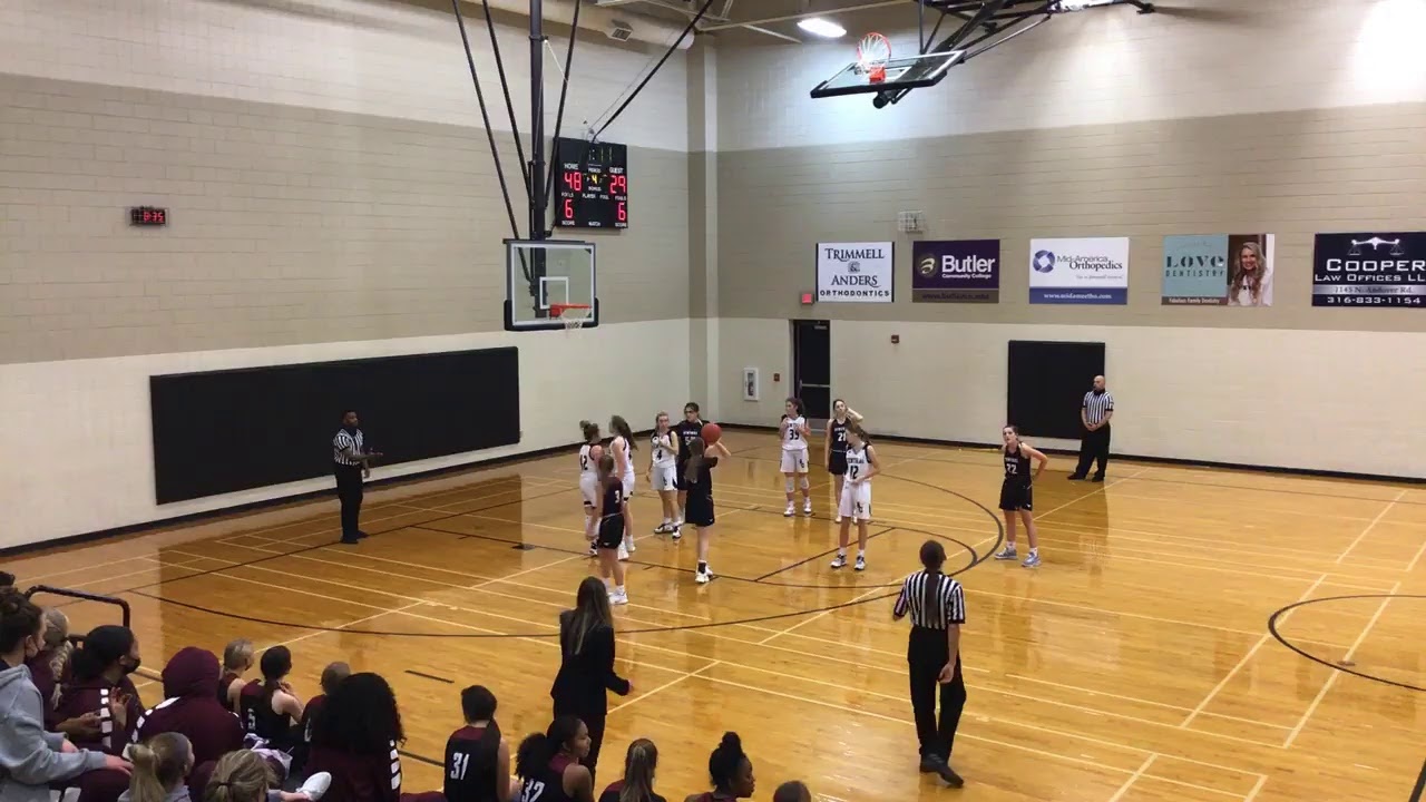 JV Girls basketball Salina Central vs Andover Central - YouTube