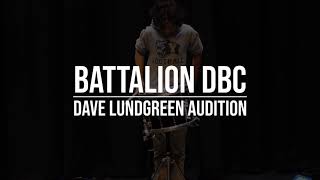 2021 Battalion DBC Snare Audition - Dave Lundgreen