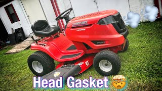 RIDING MOWER NEEDS A HEAD GASKET