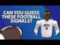 Referee Robonaut: Football Signals