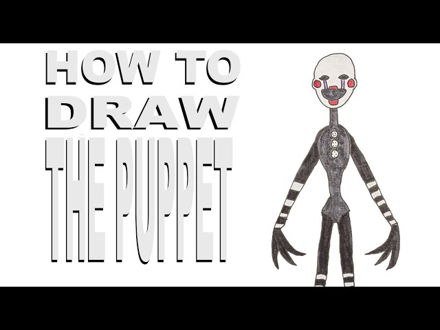How to Draw a Marionette Puppet - Really Easy Drawing Tutorial