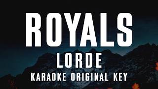 Lorde - Royals (Karaoke) US Version