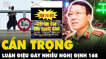 Các luận điệu xuyên tạc về Nghị định 168 xử phạt vi phạm giao thông | VTV24