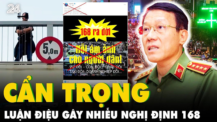 Các luận điệu xuyên tạc về Nghị định 168 xử phạt vi phạm giao thông | VTV24