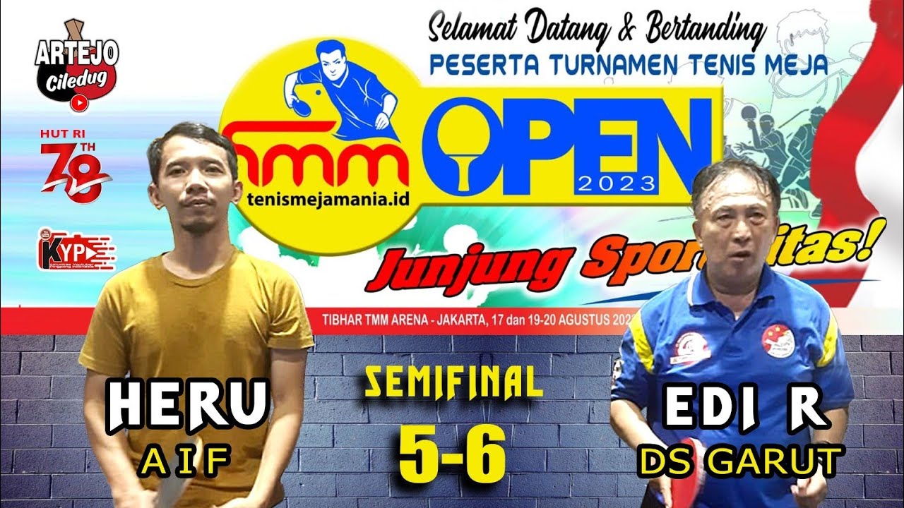 SEMIFINAL‼️ HERU BINTIK 5 (AIF) 🆚 EDI R BLOCKER 6 (DS GARUT) || OPEN HUT TMM 14 & RI 78 TH