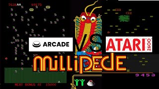 MILLIPEDE Arcade vs Atari 2600