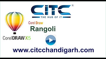 Tutorial video on Rangoli Design in Corel Draw