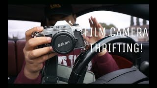 Film Camera Thrifting || NIKON SLR AND LENSES! Film Camera Thrifting || NIKON SLR AND LENSES!