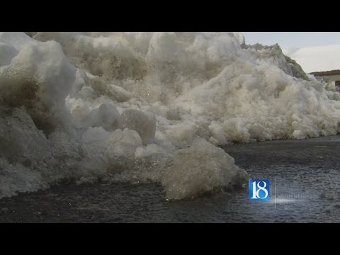 Melting snow could