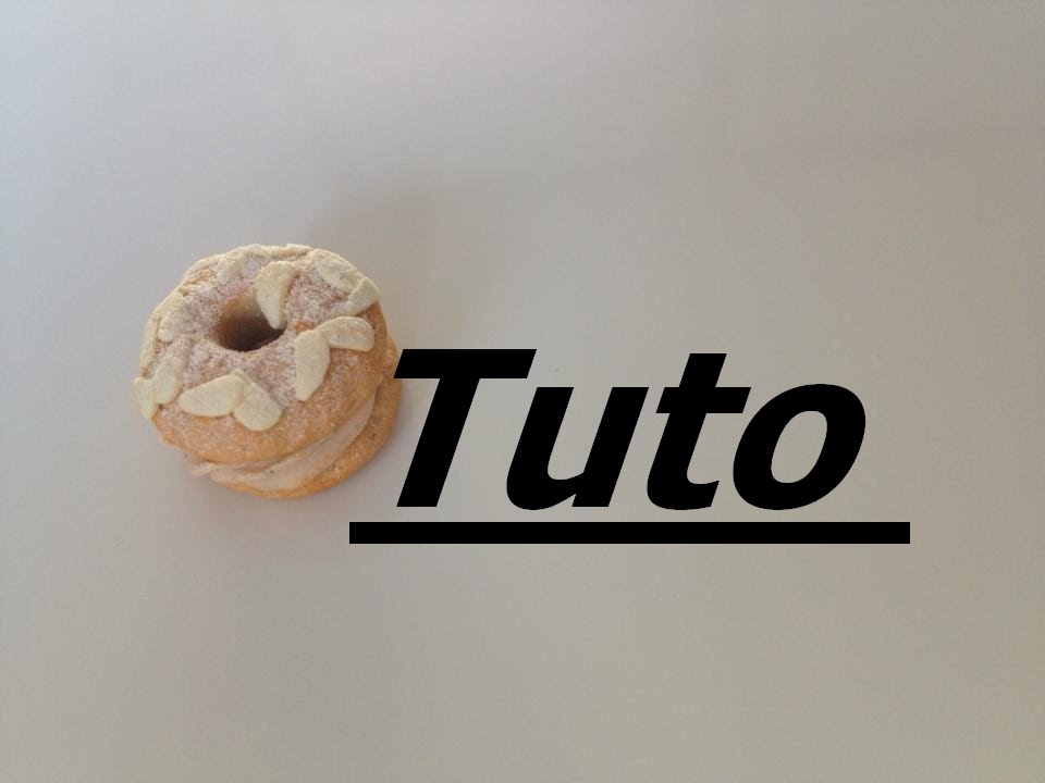 Tuto Fimo - Paris Brest - YouTube