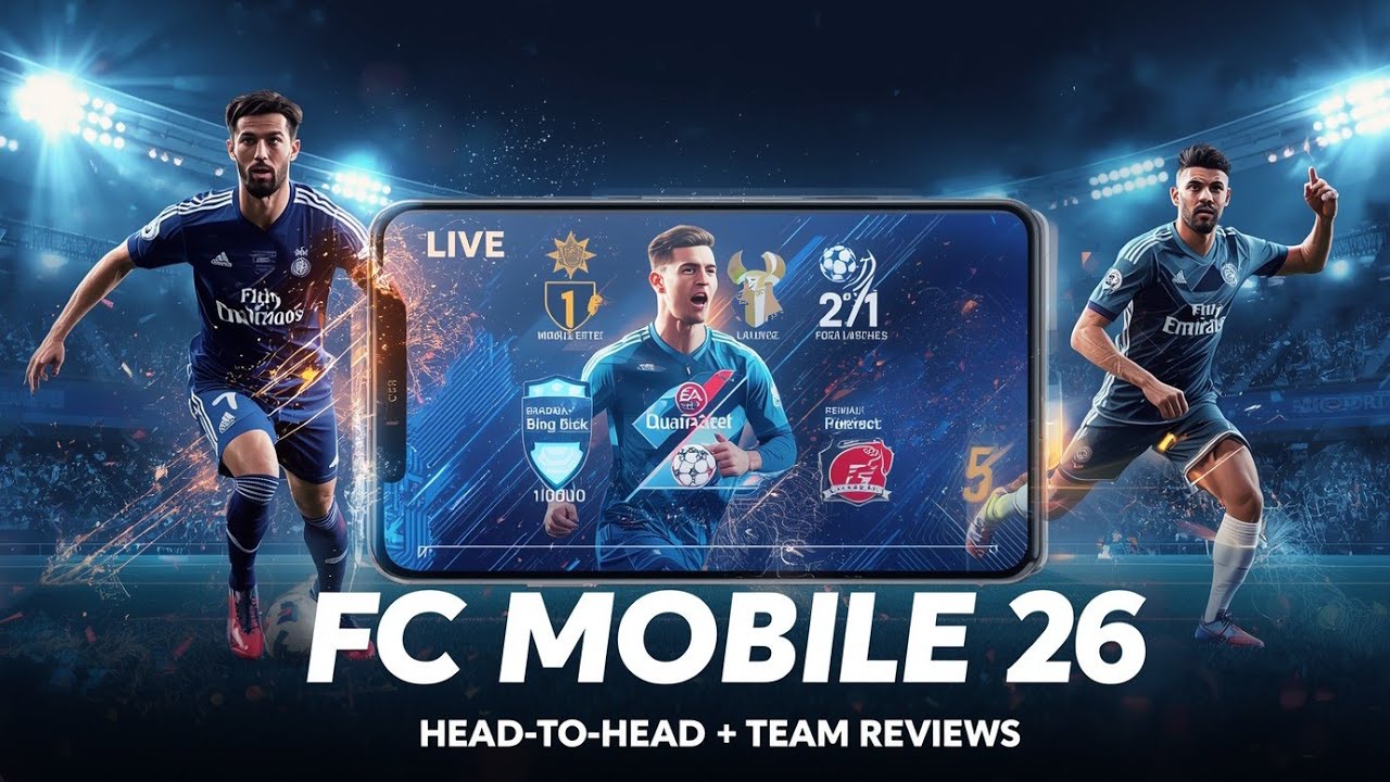 LIVE 😱 Team Reviews | H2H Matches |  LIVE FC Mobile FC26) | FC Mobile