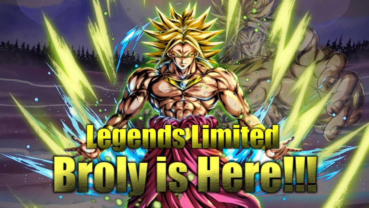 LEGENDS LIMITED Z BROLY IS FINALLY HERE! [Dragon Ball Legends] - YouTube
