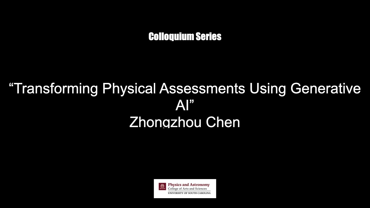 “Transforming Physics Assessments using Generative AI