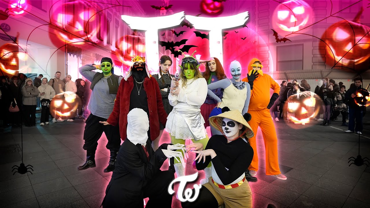 [KPOP IN PUBLIC | ONE TAKE] TWICE(트와이스) -"TT" | HALLOWEEN VER. | DANCE COVER by ATE |