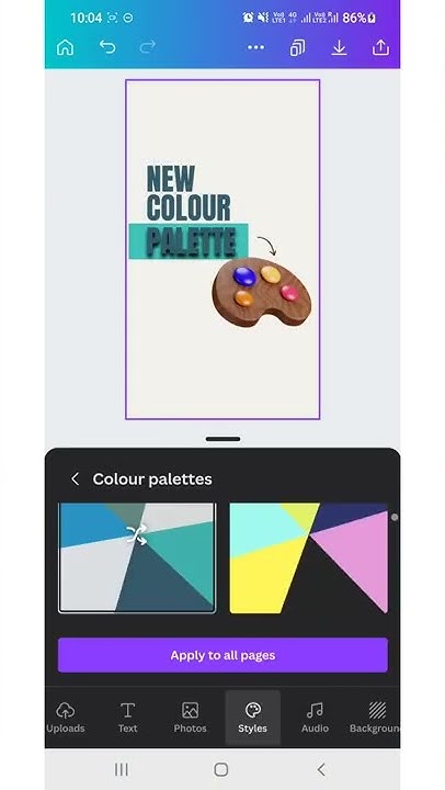 how-to-find-colour-palettes-in-canva-canva-tutorial-rajesh-youtube