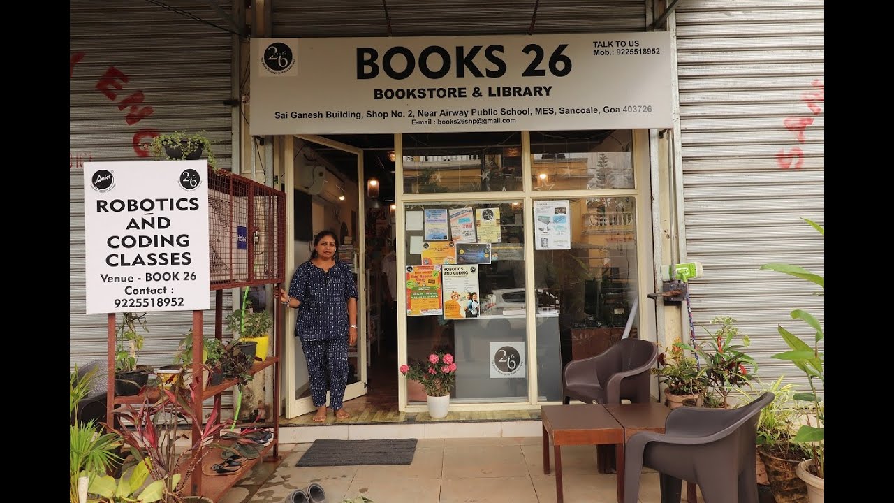 Future proof your kids at Books26 with robotics, coding automation and more..