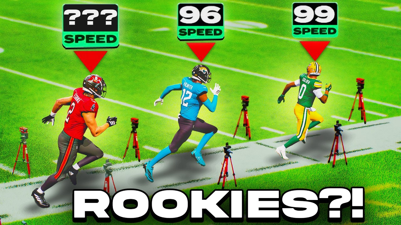 Я собрал САМЫЙ БЫСТРЫЙ состав новичков на позиции ресивера!