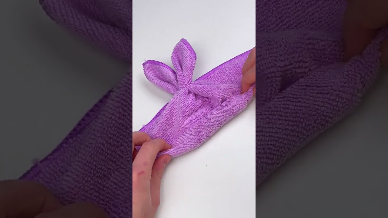 Towel Bunny MAGIC! 🐰 Learn This EASY Trick! ✨ 