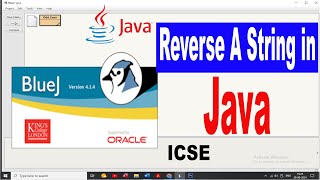 Program to Reverse A String in Java#smartprogramming #javatutorials#java #Bluejjava