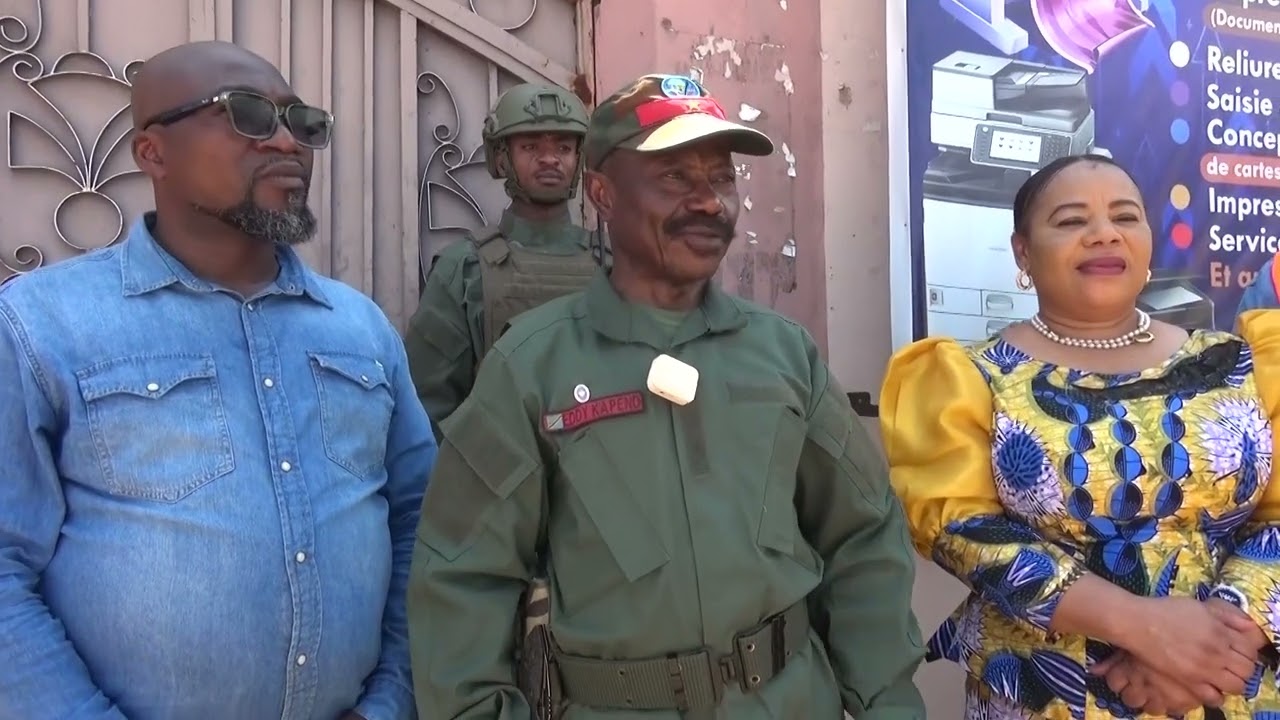 CENTRE DE FORMATION PROFESSIONNELLE TEGRA : VISITE DU GÉNÉRAL EDY KAPEND