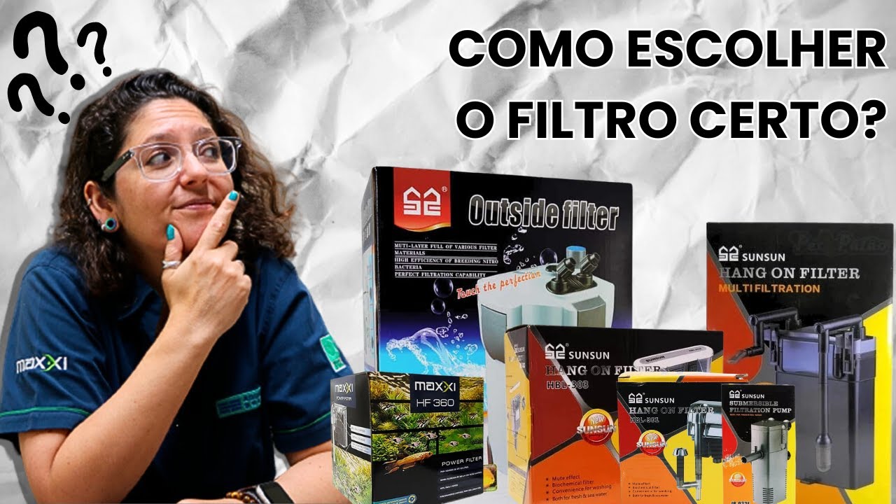 O TAMANHO IMPORTA? APRENDA A ESCOLHER O MELHOR FILTRO PARA O SEU AQUÁRIO!