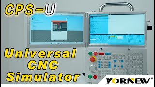 The CNC Panel Simulator with Machine Simulation | Yornew's CPS-U
