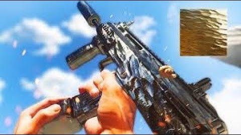 Call Of Duty: Modern Warfare unlocking obsidian camo! (MP7)