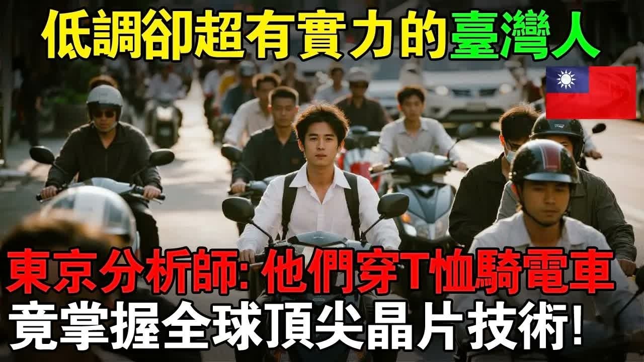 低調卻超有實力的台灣人！東京分析師：他們穿T恤騎電車，竟掌握全球頂尖晶片技術！#taiwan #台灣 #台灣故事 #台灣文化 #台灣科技 #台灣經濟