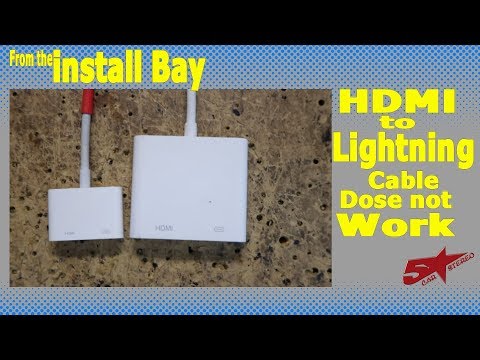 Buy it on Amazon - http://goo.gl/CENWe7 (affiliate link). The iPhone 5 and iPad 4 can output crisp H. 