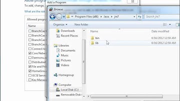 Section I: 3a3. Manual Windows Firewall configuration