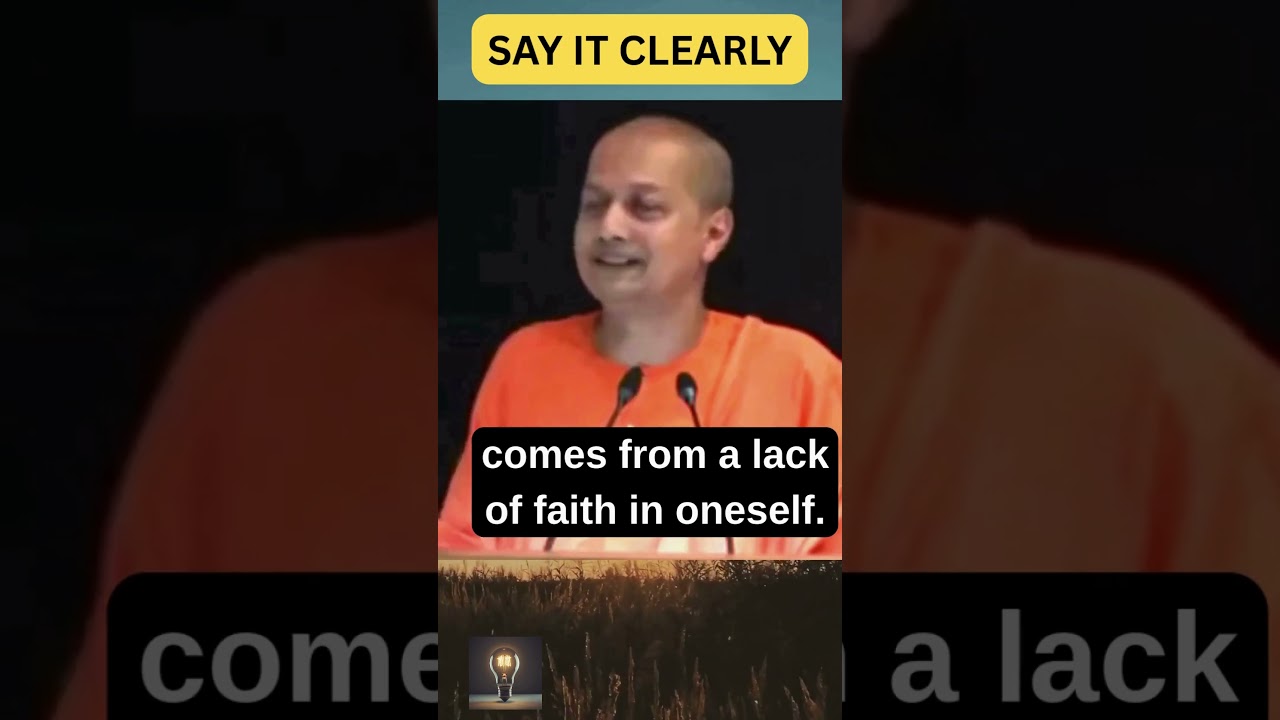 INTEGRITY IS THE FOUNDATION OF SELF-RESPECT By Swami Sarvapriyananda