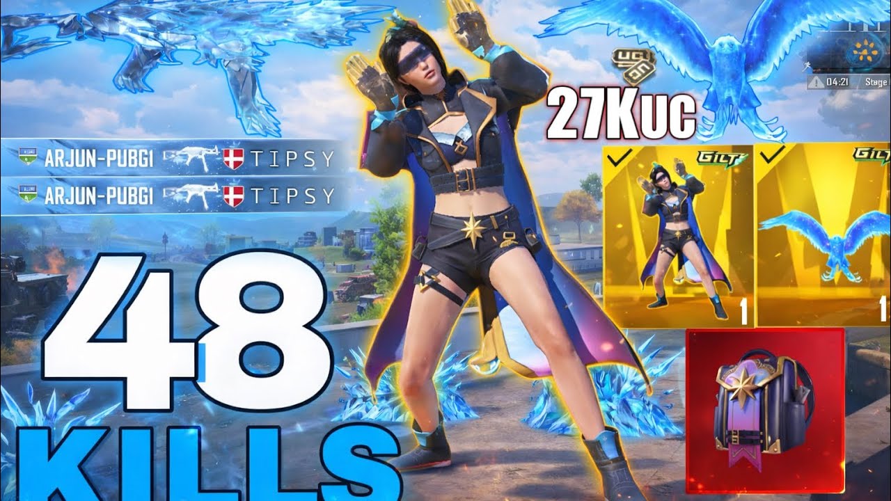 27K UC UNLEASHED 😱 | 48 KILLS DOMINATION! | PUBG Mobile