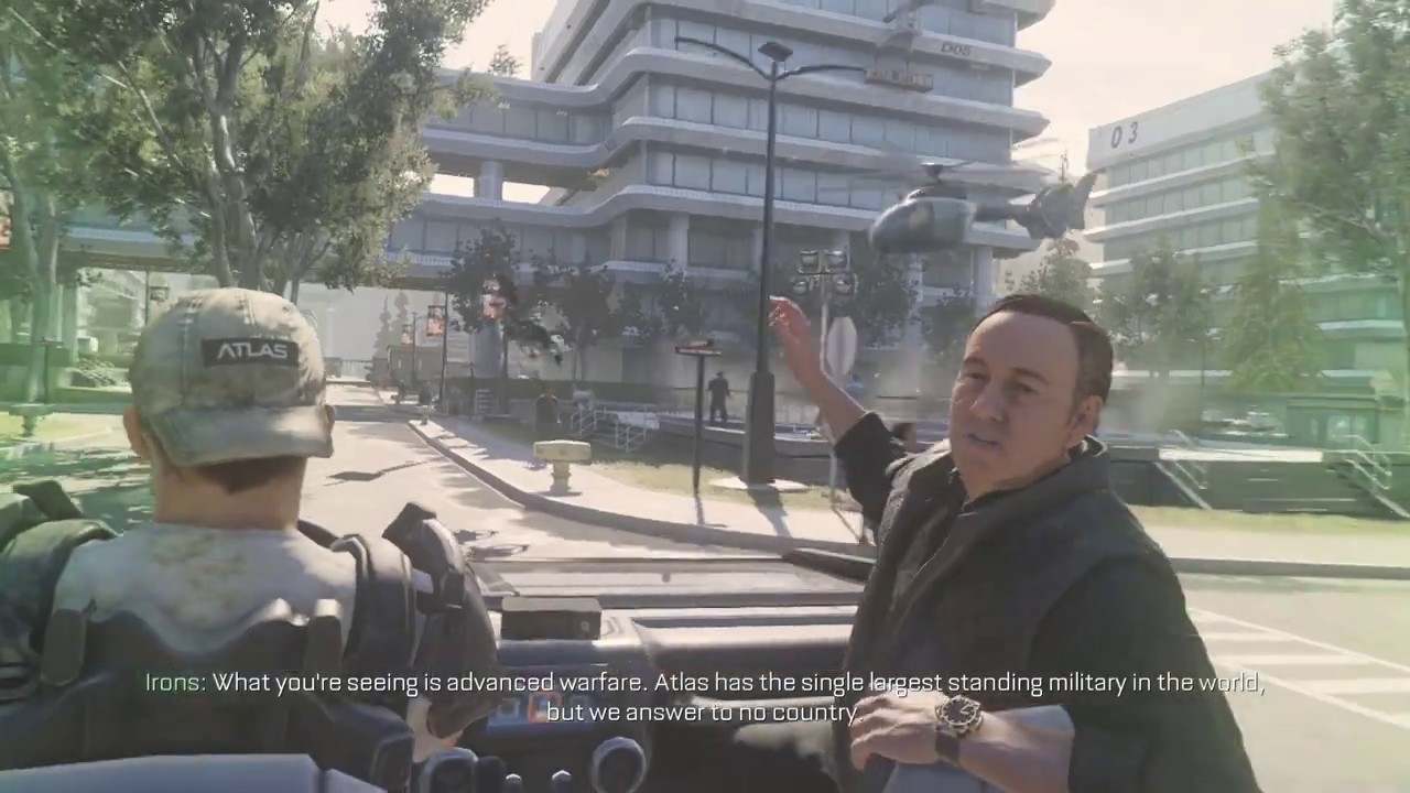 Call of Duty: Advanced Warfare Atlas tour scene
