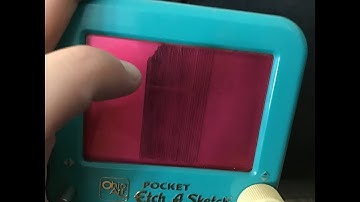 ASMR satisfying video of etch a sketch (ps: get one!!)