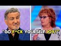 Sylvester Stallone Walks Out of The View After Fiery Exchange With Joy Behar
