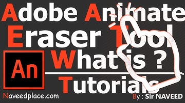 Eraser Tool - Adobe Animate CC / Adobe Flash - Tutorial
