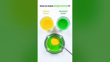 How to Create 11 New Colors Using Just 2 Basics Colors! Satisfying Color Mixing