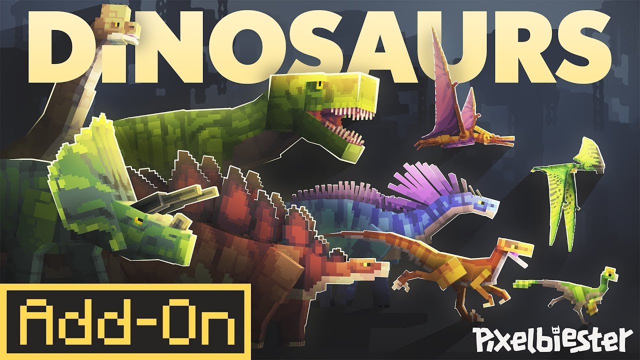 Dinosaurs Add-On | Minecraft Marketplace | Showcase - YouTube