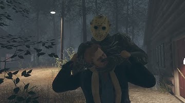 Friday the 13th the game - Jason Part 8 - Bots - Gameplay