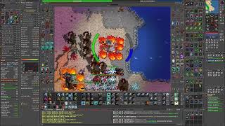 Tibia  - Kilmaresh Central Steppe - Trio Knight + Druid + Sorcerer
