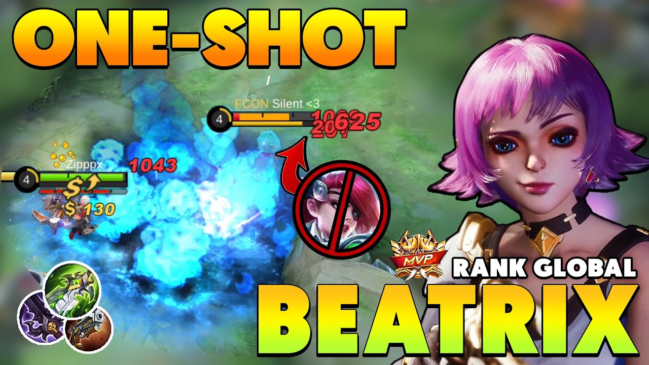 Beatrix Best Build 2021 ~ Beatrix Mobile Legends Gameplay ~ Beatrix Top Global 2021