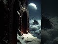POV Entering the Citadel of Eternal Snow Dark Fantasy 162